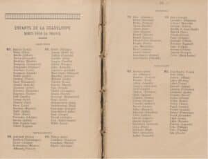 [FOCUS SUR] Honneur aux soldats de la Guadeloupe de la Première Guerre mondiale.